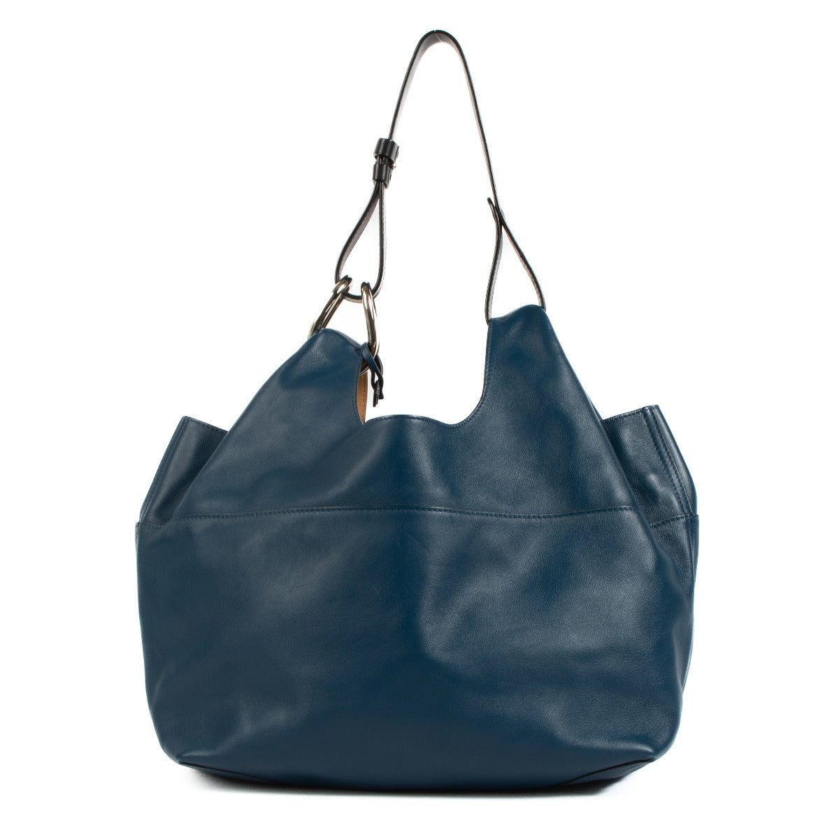 Delvaux Bleu de Prusse Polo Givry With Me PM Bag