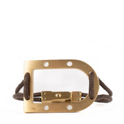 shop 100% authentic second hand Delvaux Dark Brown D Bracelet on Labellov.com