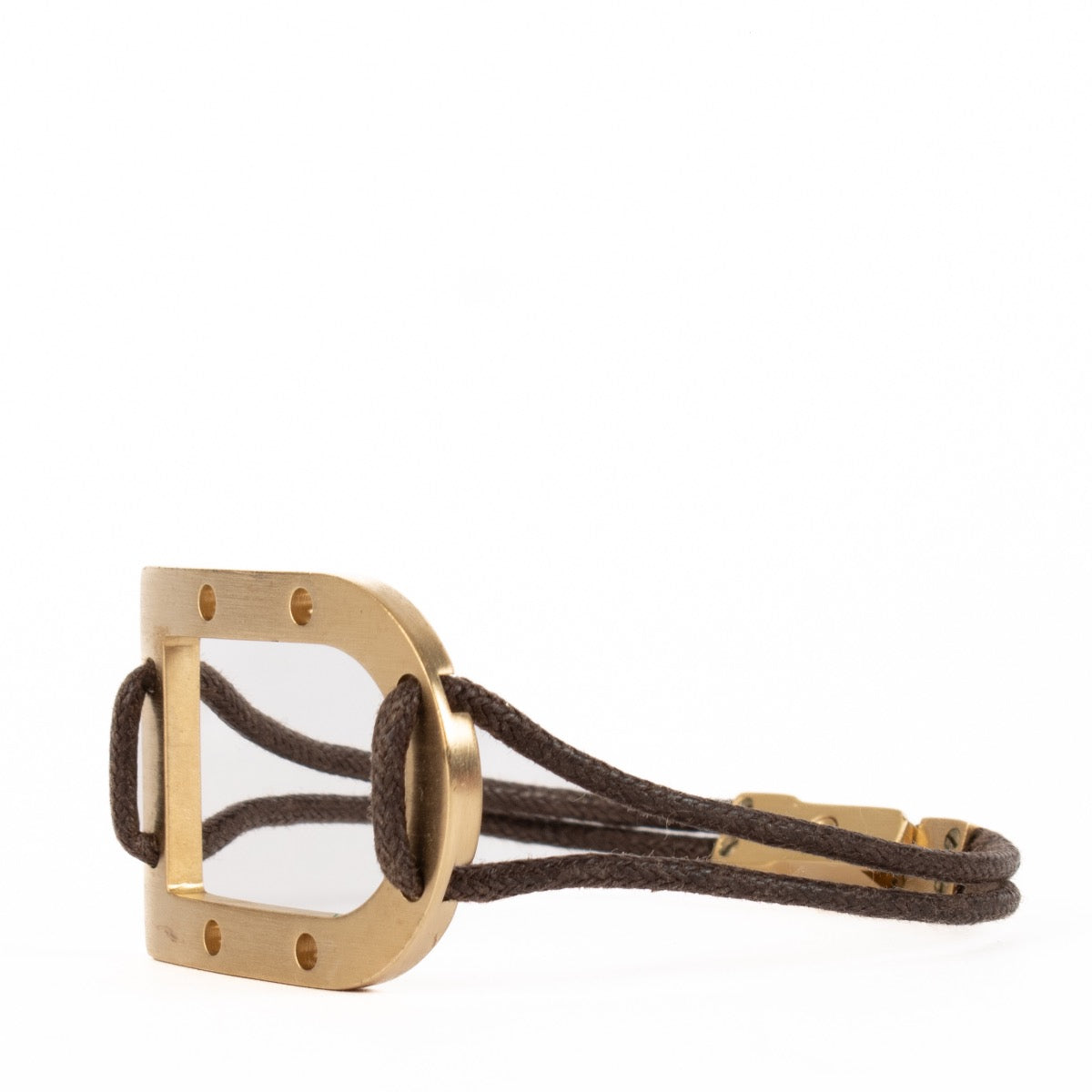 shop 100% authentic second hand Delvaux Dark Brown D Bracelet on Labellov.com