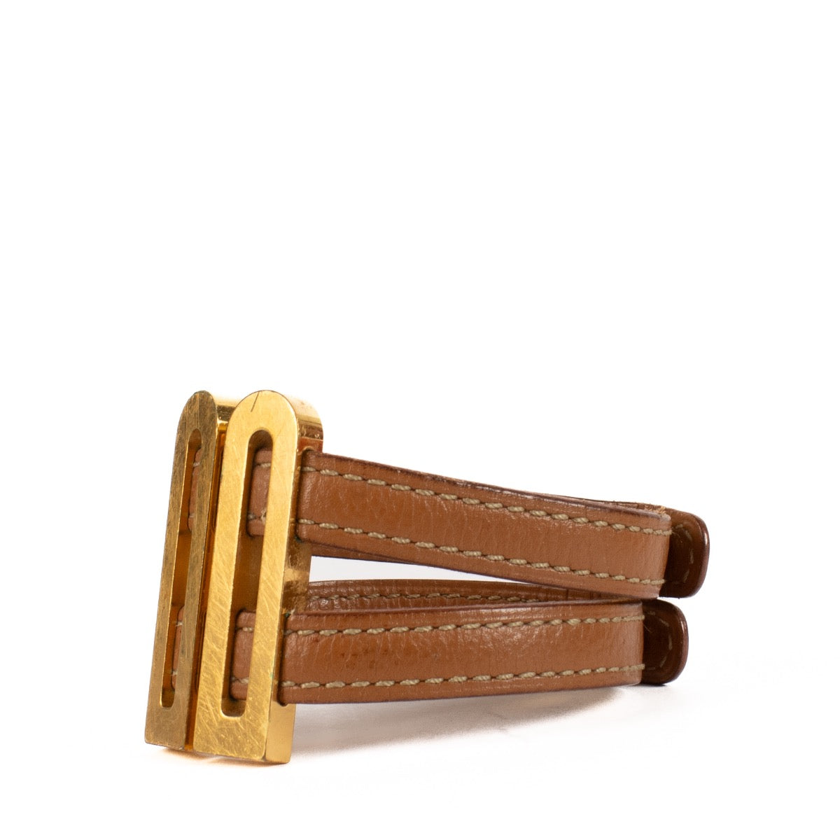 shop 100% authentic second hand Delvaux Brown Leather Bracelet on Labellov.com