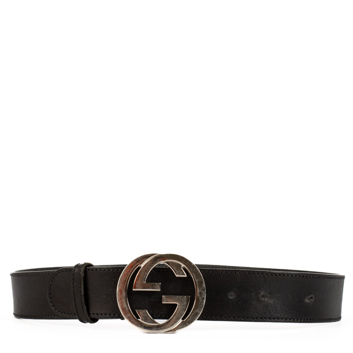 shop 100% authentic second hand Gucci Black Belt - Size 80 on Labellov.com