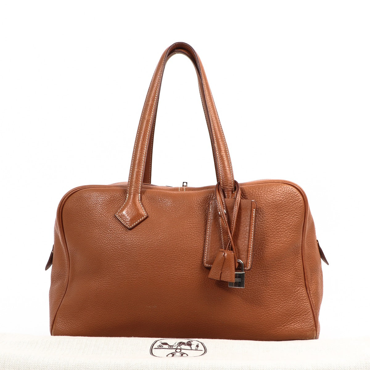 Hermès Victoria 35 Gold Taurillon Clemence