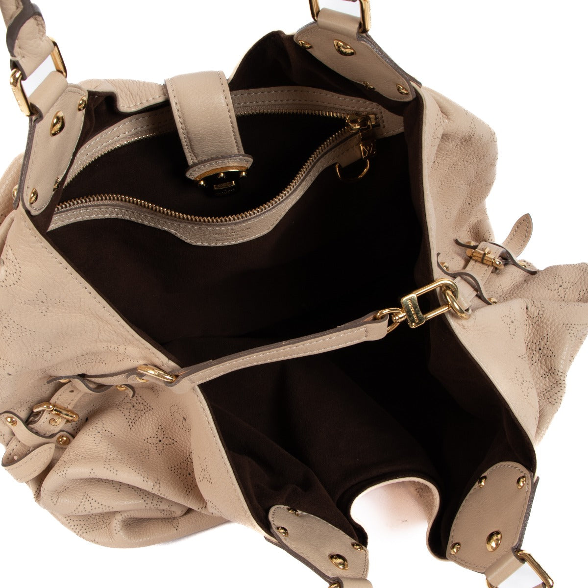 Louis Vuitton Sandy Monogram Mahina Neo L Hobo Tas