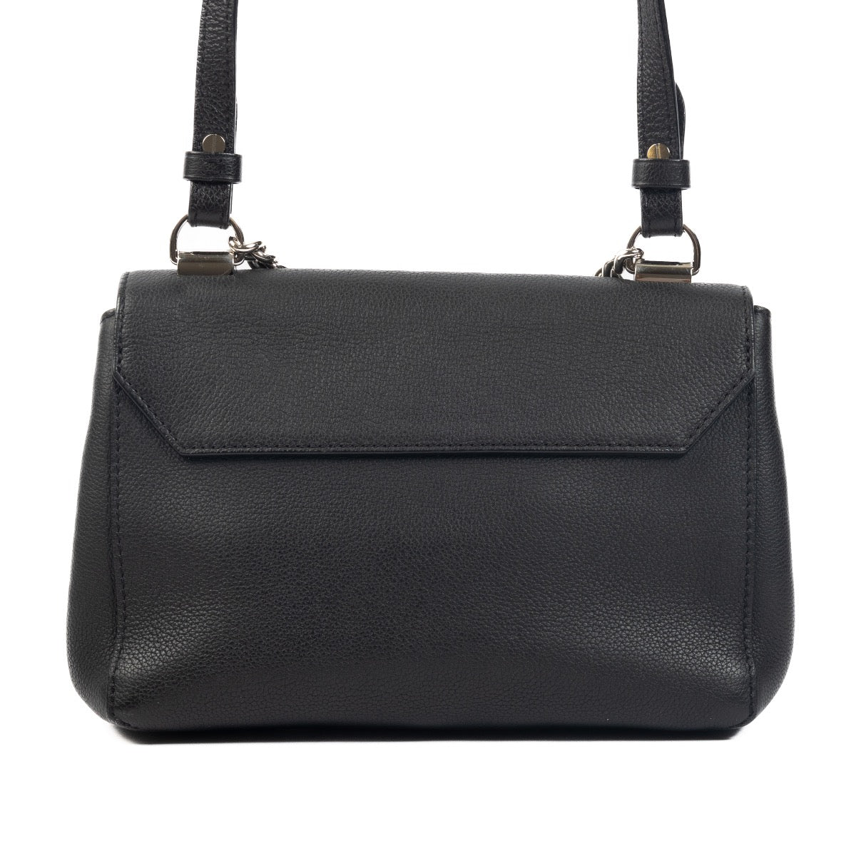Shop safe online at Labellov in Antwerp, Brussels and Knokke this 100% authentic second hand Louis Vuitton Black Lockme Crossbody