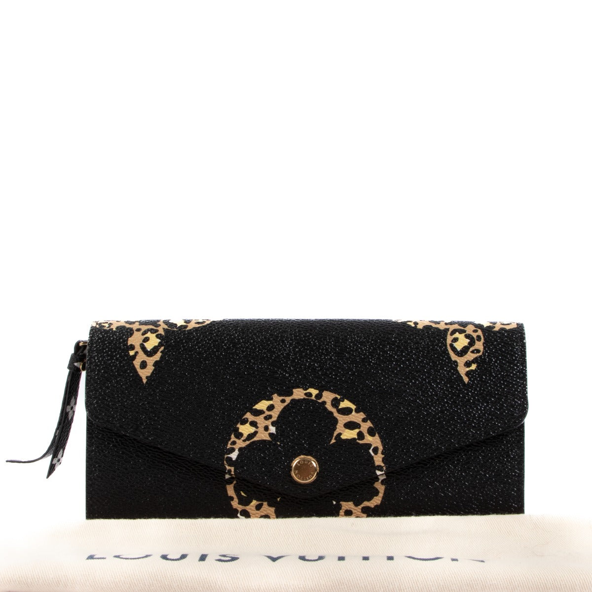 Louis Vuitton Sarah Monogram Jungle Wallet