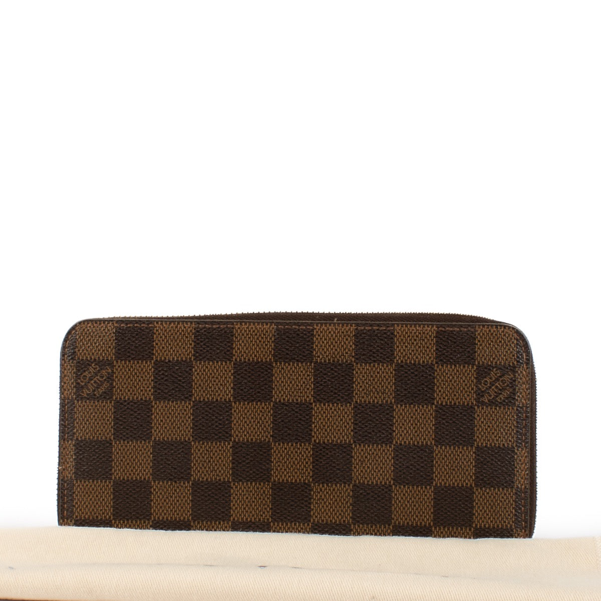 shop 100% authentic second hand Louis Vuitton Damier Ebene Zippy Wallet on Labellov.com