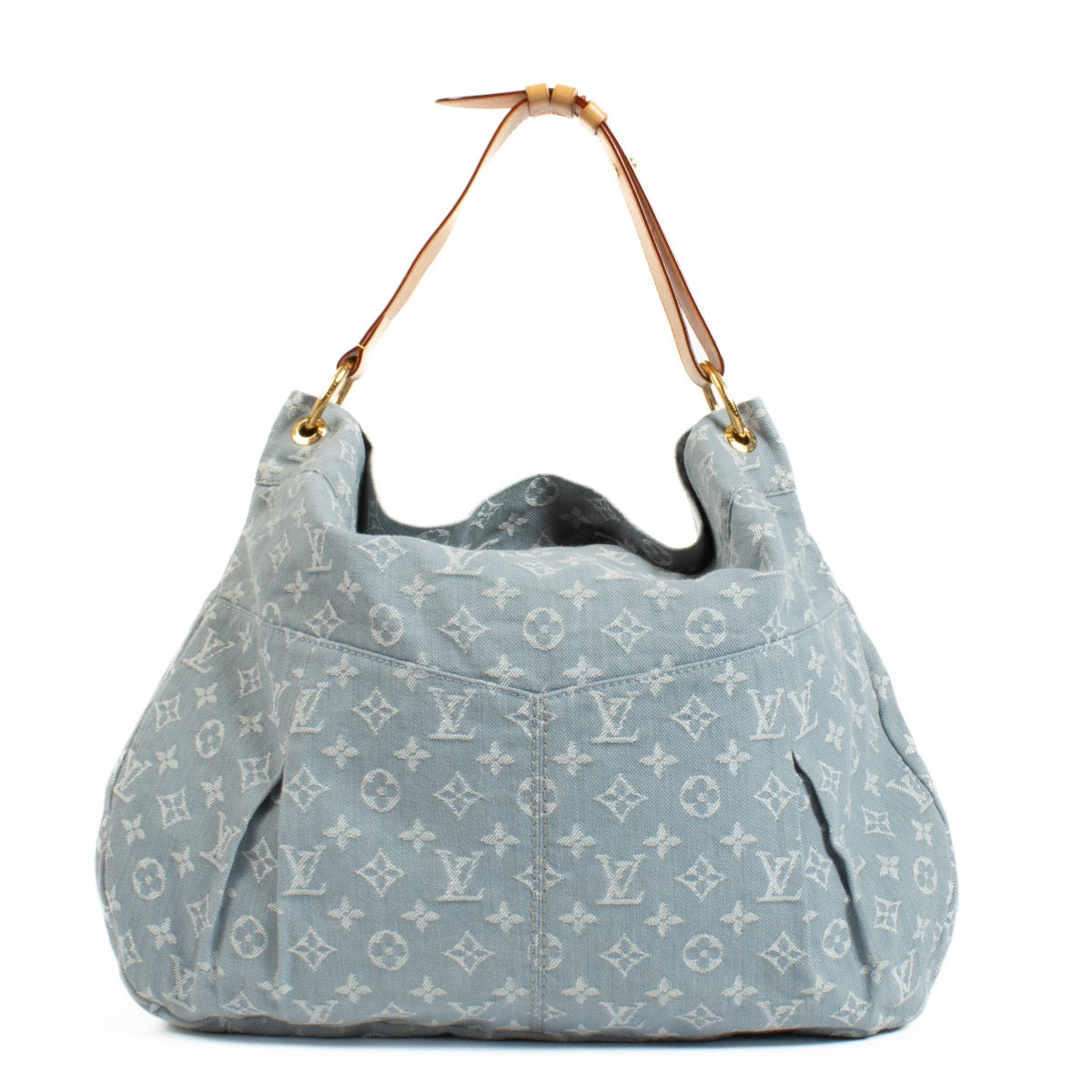 shop 100% authentic second hand Louis Vuitton Daily GM Denim Hobo Bag on Labellov.com