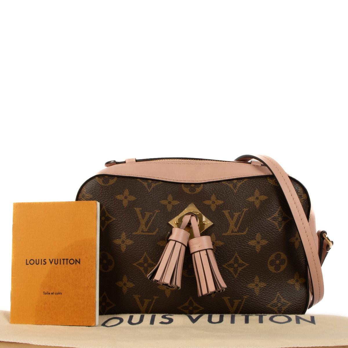 Shop 100% authentic second-hand Louis Vuitton Monogram/Rose Ballerine Saintonge Crossbody Bag on Labellov.com