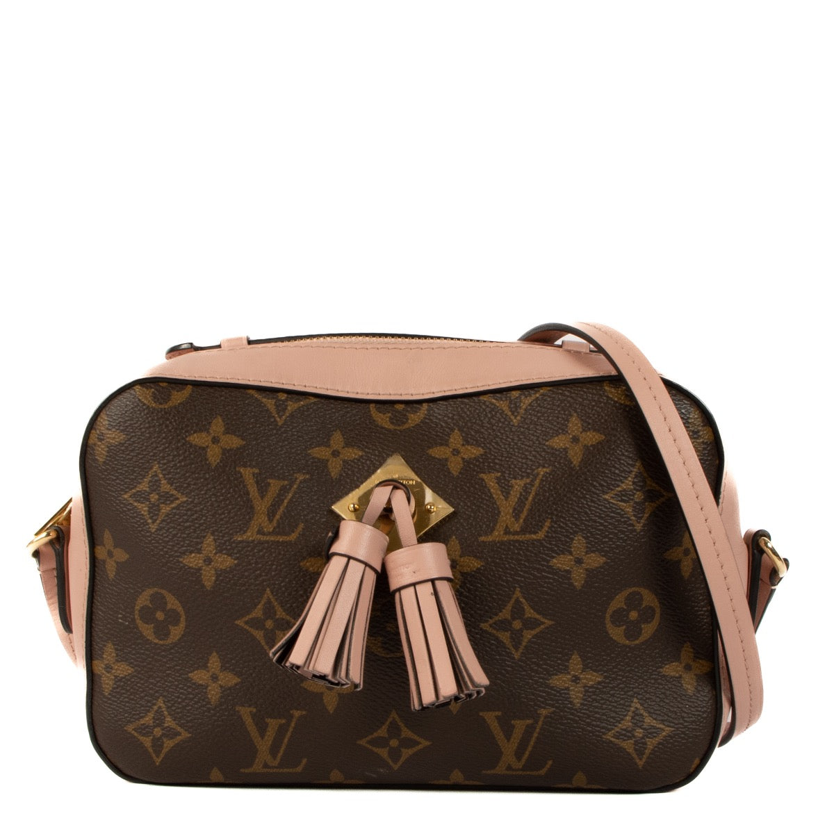 Shop 100% authentic second-hand Louis Vuitton Monogram/Rose Ballerine Saintonge Crossbody Bag on Labellov.com