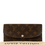 Shop 100% authentic second-hand Louis Vuitton Monogram/Rose Ballerine Emilie Wallet on Labellov.com