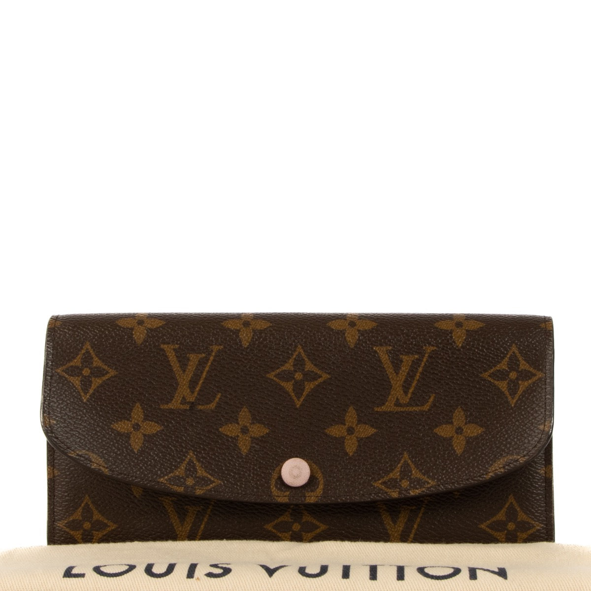 Shop 100% authentic second-hand Louis Vuitton Monogram/Rose Ballerine Emilie Wallet on Labellov.com