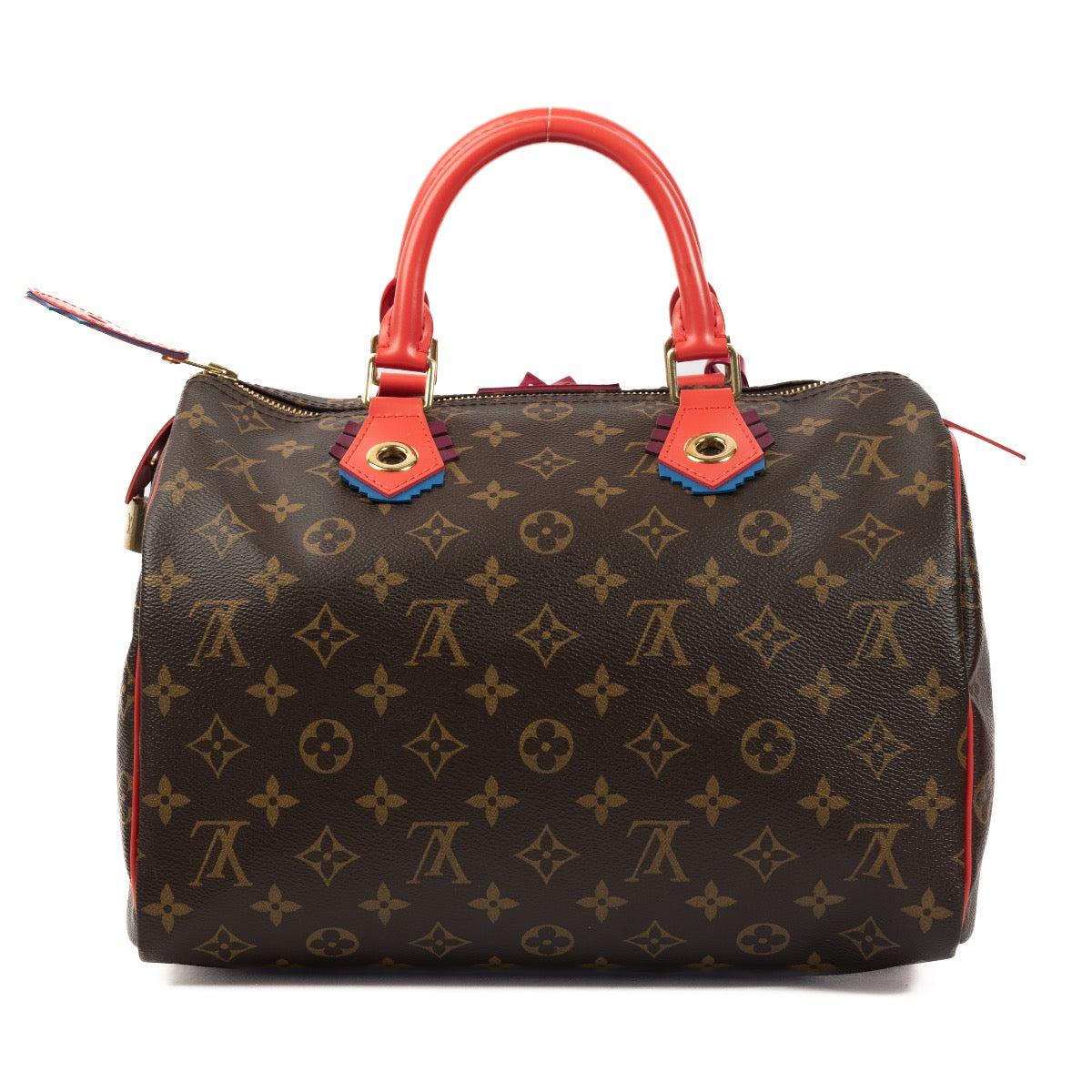 Shop safe online at Labellov in Antwerp, Brussels and Knokke this 100% authentic second hand Louis Vuitton Monogram Limited Edition Totem Speedy 30