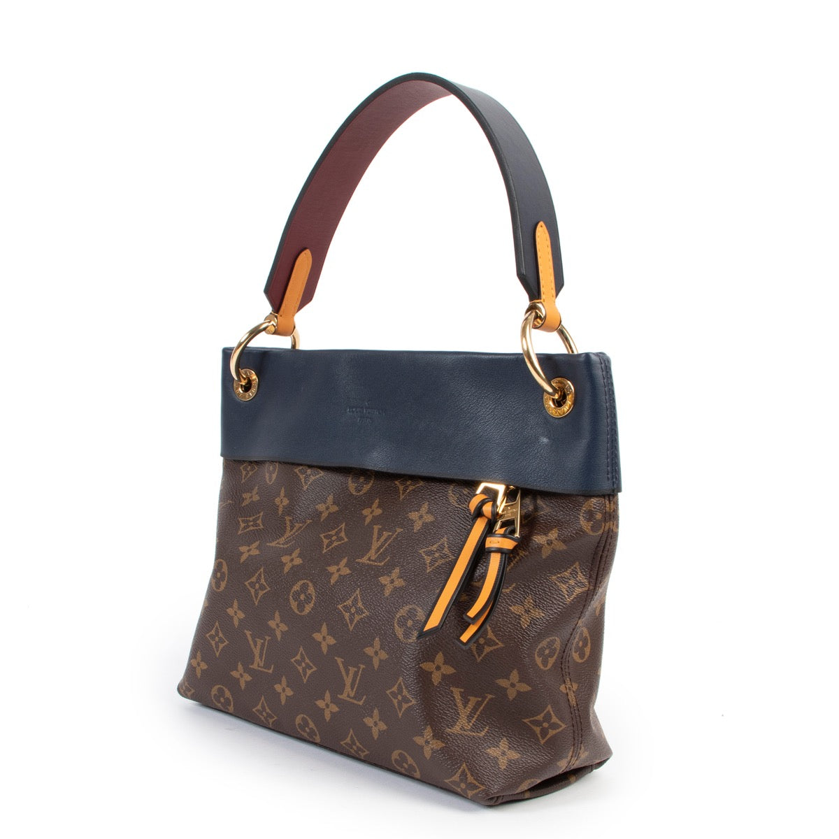 Buy this Louis Vuitton Tuileries Besace Marine Burgundy at Labellov for a reasonable price.