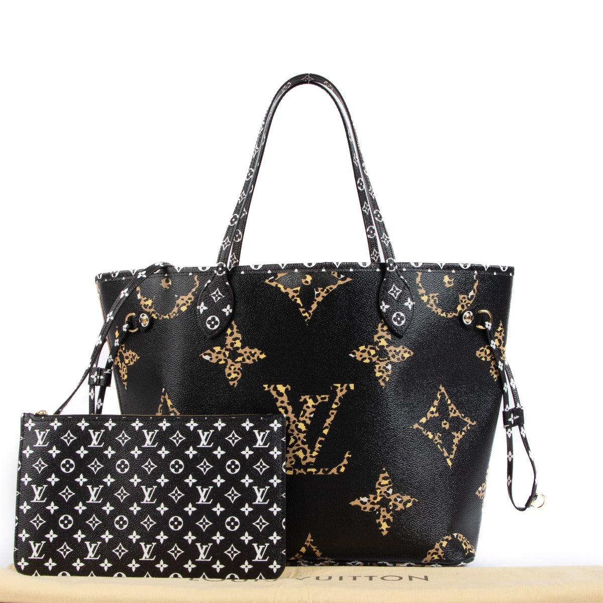 authentic second hand Louis Vuitton Nerverfull Monogram Jungle bag on Labellov.com