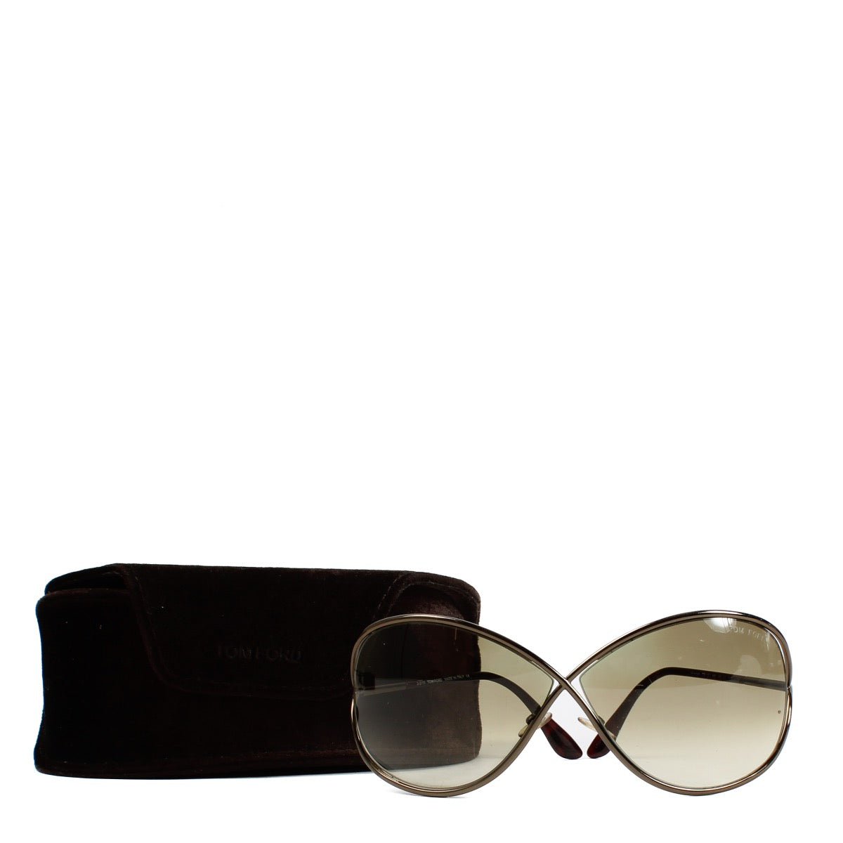 shop 100% authentic second hand Tom Ford Brown Sunglasses on Labellov.com