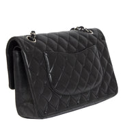 Koop en verkoop uw authentieke Chanel Medium Classic Black Quilted Double Flap Lambskin Bag aan de beste prijs
