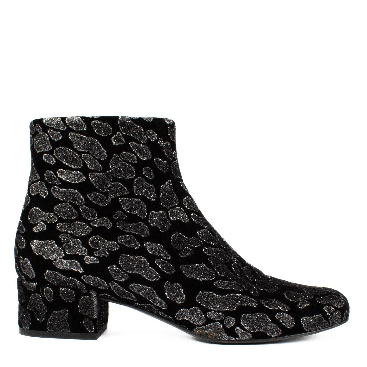 Shop 100% authentic secondhand Saint Laurent Black Glitter Boots - Size 39 on Labellov.com