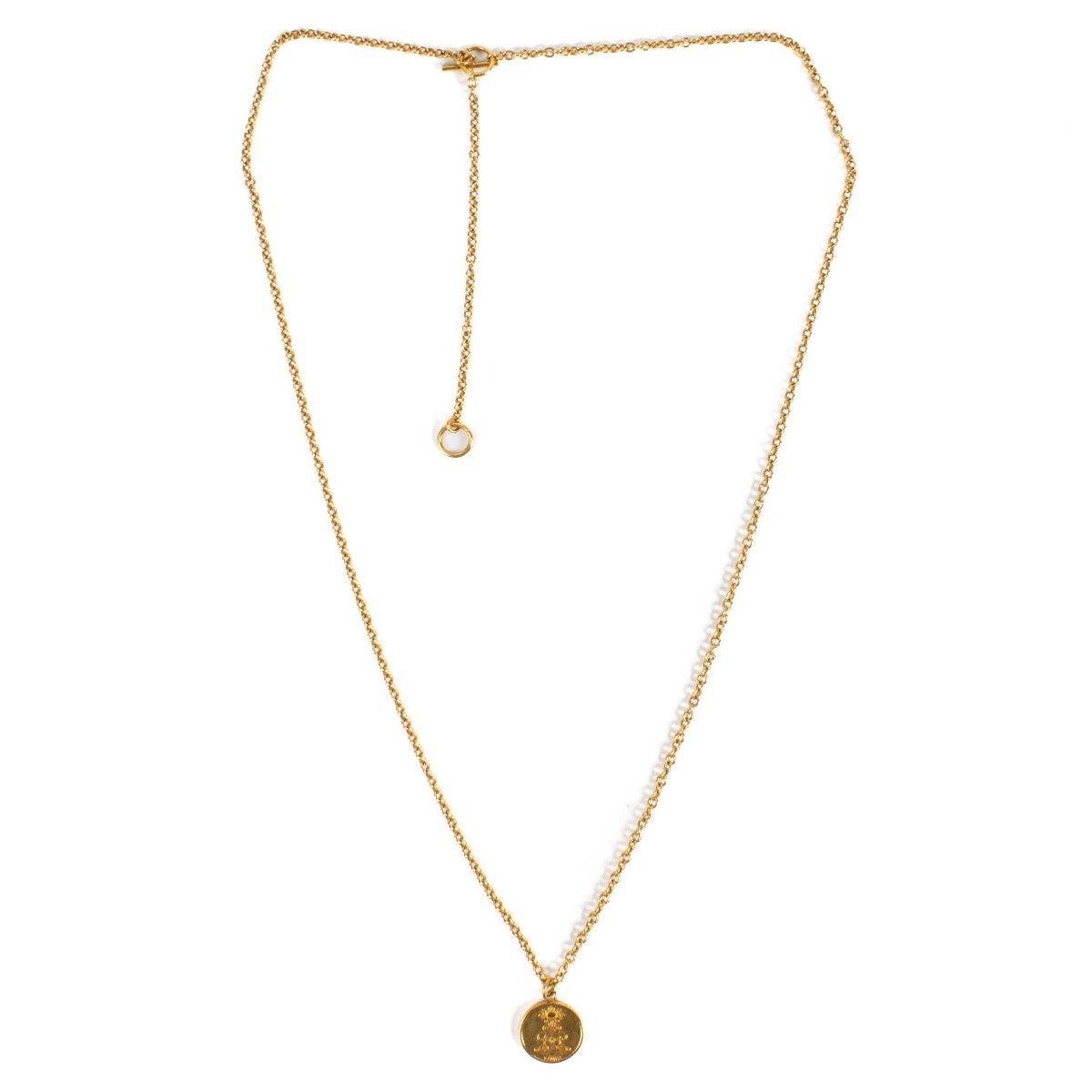 Shop 100% authentic second hand Celine Gold Coin Necklace on Labellov.com