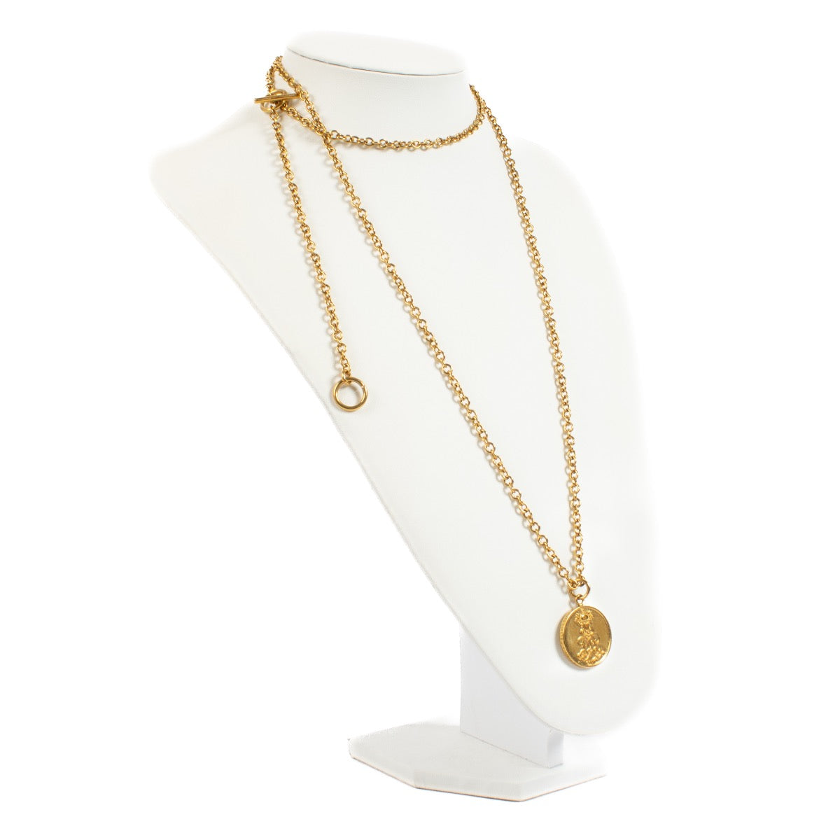 Shop 100% authentic second hand Celine Gold Coin Necklace on Labellov.com