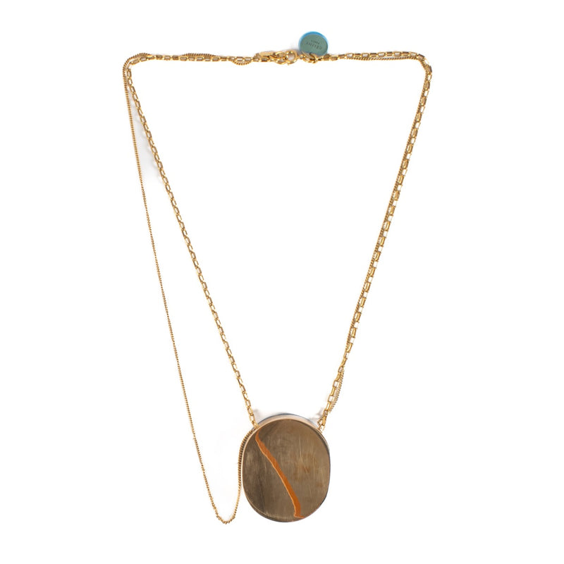 Shop 100% authentic second hand Celine Gold Disc Necklace on Labellov.com