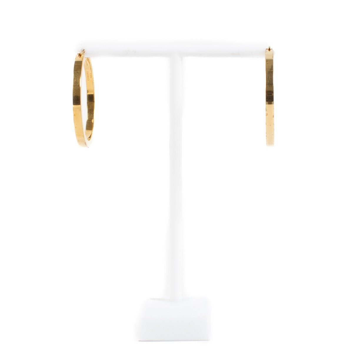 Shop 100% authentic second hand Celine Gold Hoop Earrings on Labellov.com