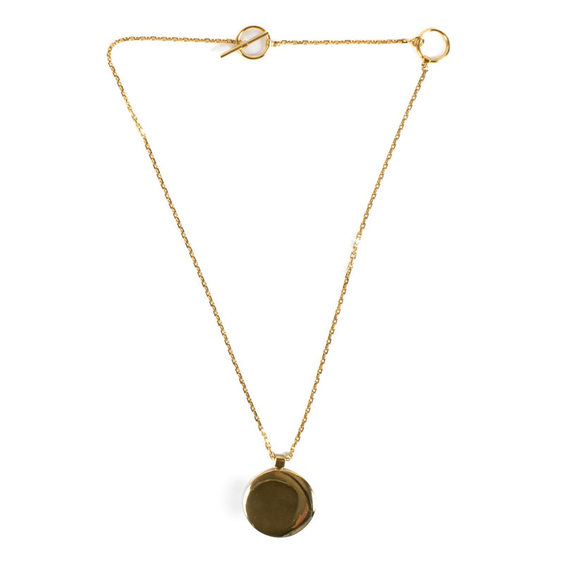 Shop 100% authentic second hand Celine Gold Patent Necklace on Labellov.com