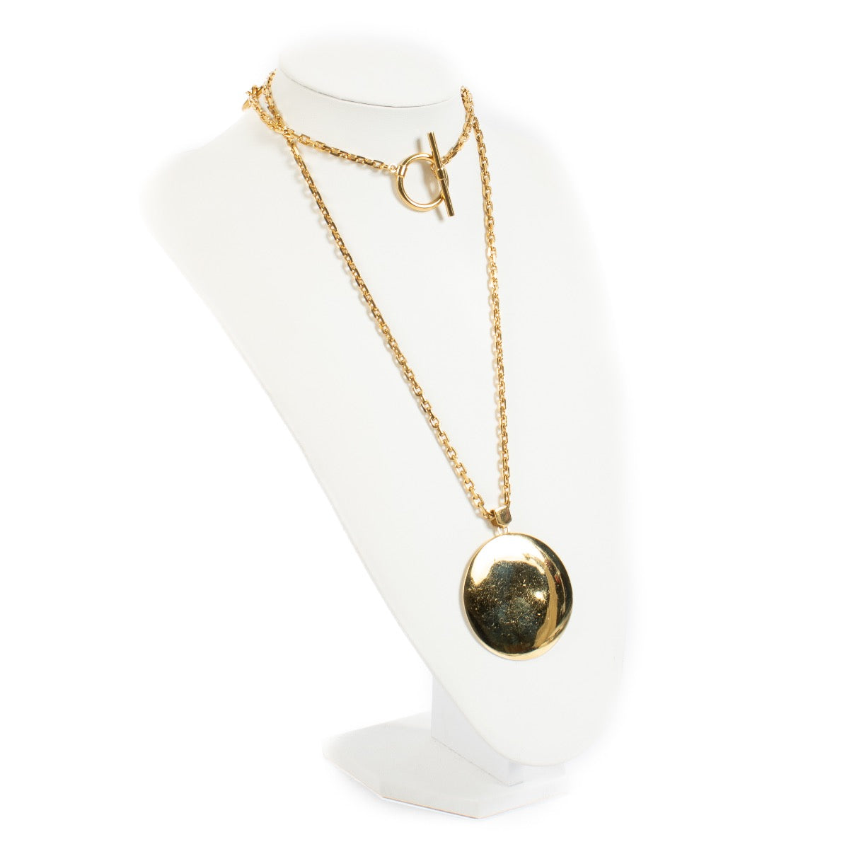Shop 100% authentic second hand Celine Gold Patent Necklace on Labellov.com