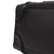 Céline Black Calfskin Mini Luggage Handbag