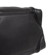 Céline Black Calfskin Mini Luggage Handbag