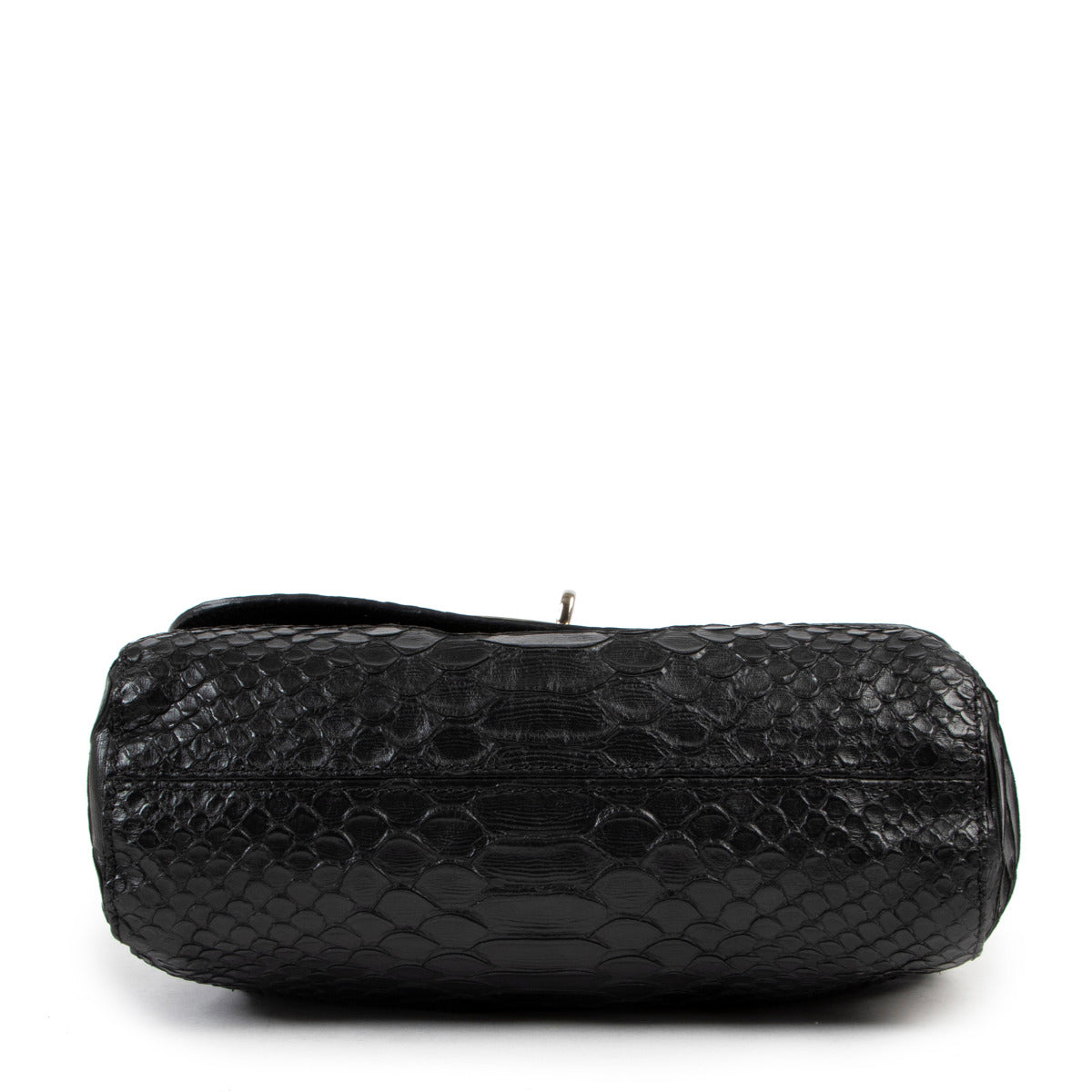 Sac Mulberry Lily Noir Imprimé Serpent Soie