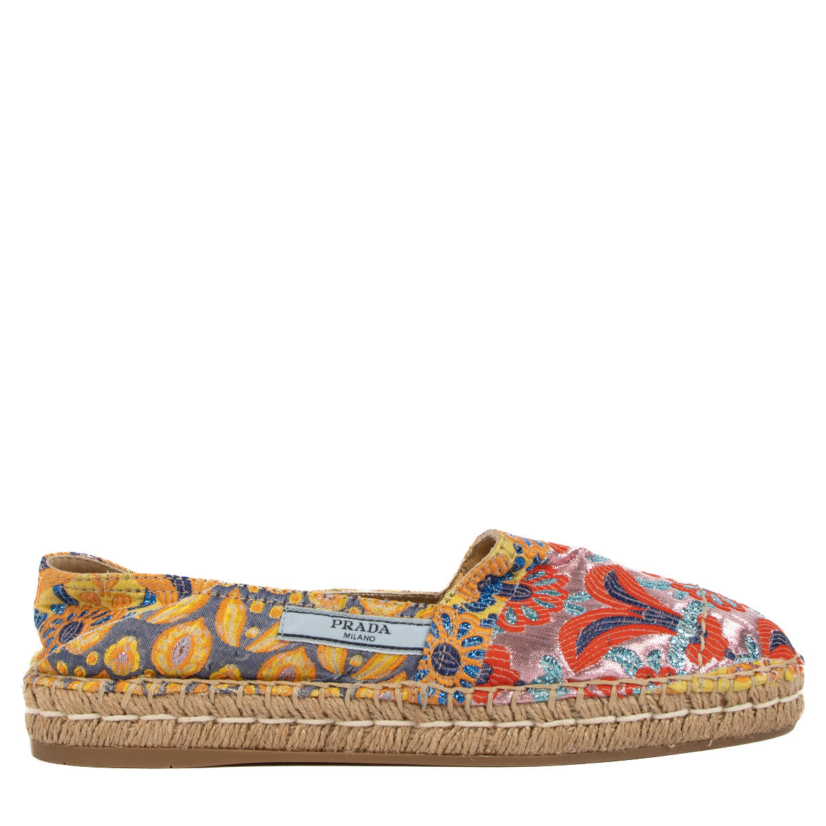 Prada Multicolor Paisley Espadrilles - size 39