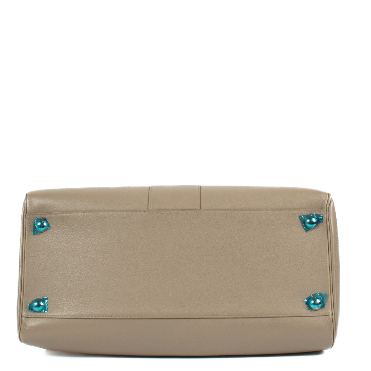 Sac à main Delvaux Tourterelle Sellier Brillant double poignée