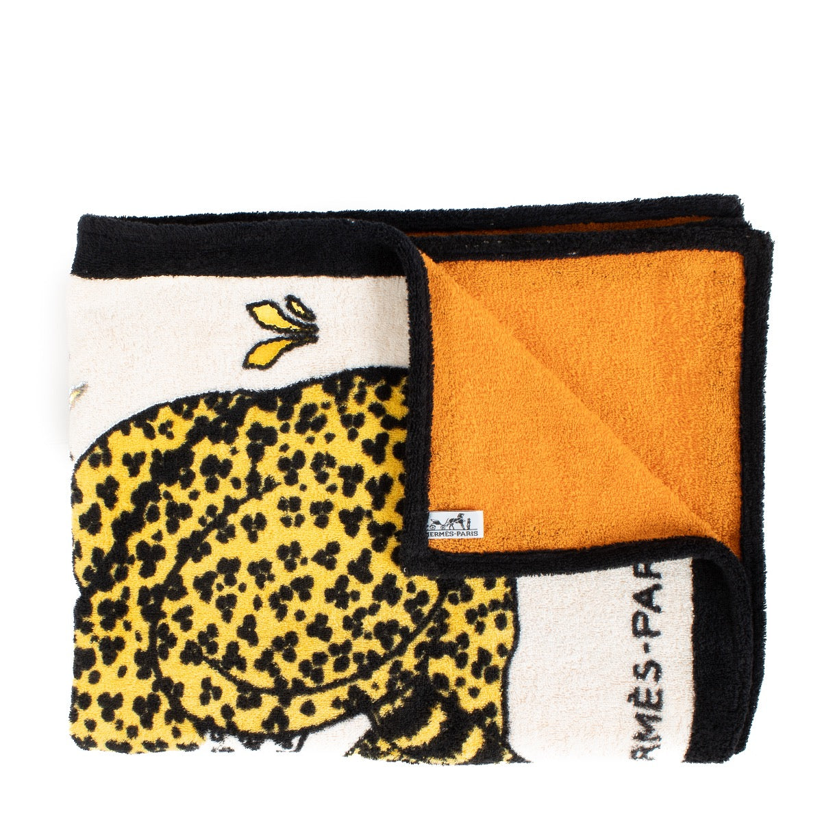 Buy authentic second hand Hermès Cotton Leopards Beach Towel at Labellov.com