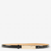 Shop the 100% authentic Celine Black Patent Leather Slim Belt second hand on Labellov.com!
