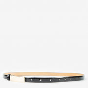 Shop the 100% authentic Celine Black Patent Leather Slim Belt second hand on Labellov.com!
