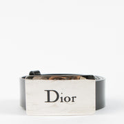 Shop the 100% authentic Christian Dior John Galliano Black Polished Leather Belt second hand on Labellov.com!