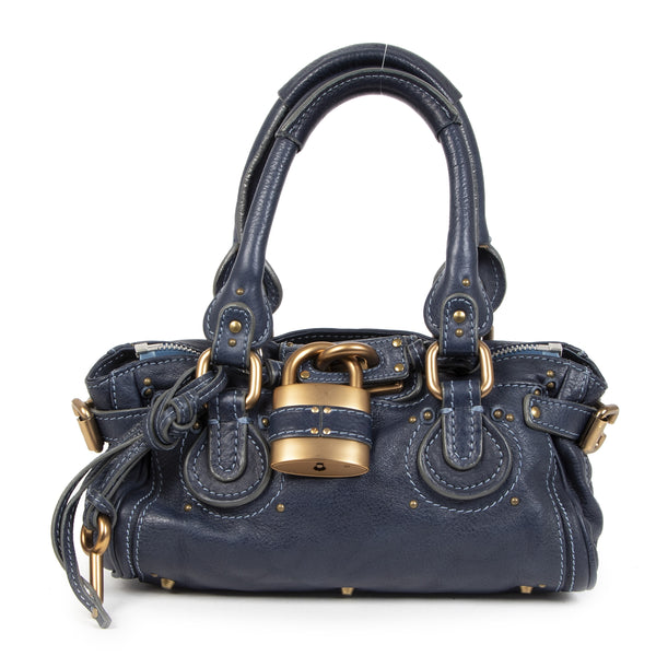 Chloé Mini Blue Paddington Bag – Labellov