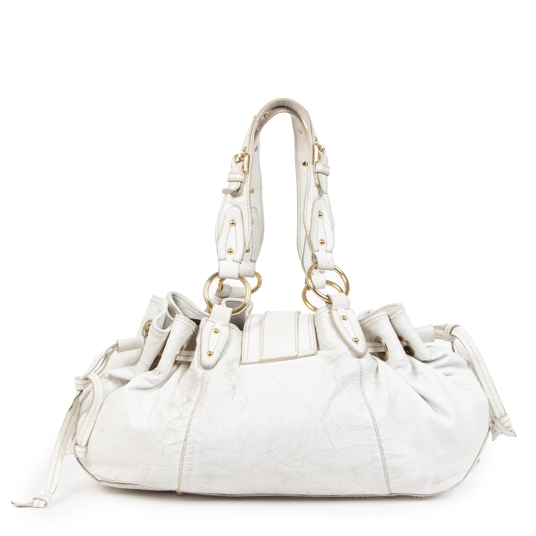 Dolce & Gabbana White Shoulder Bag – Labellov