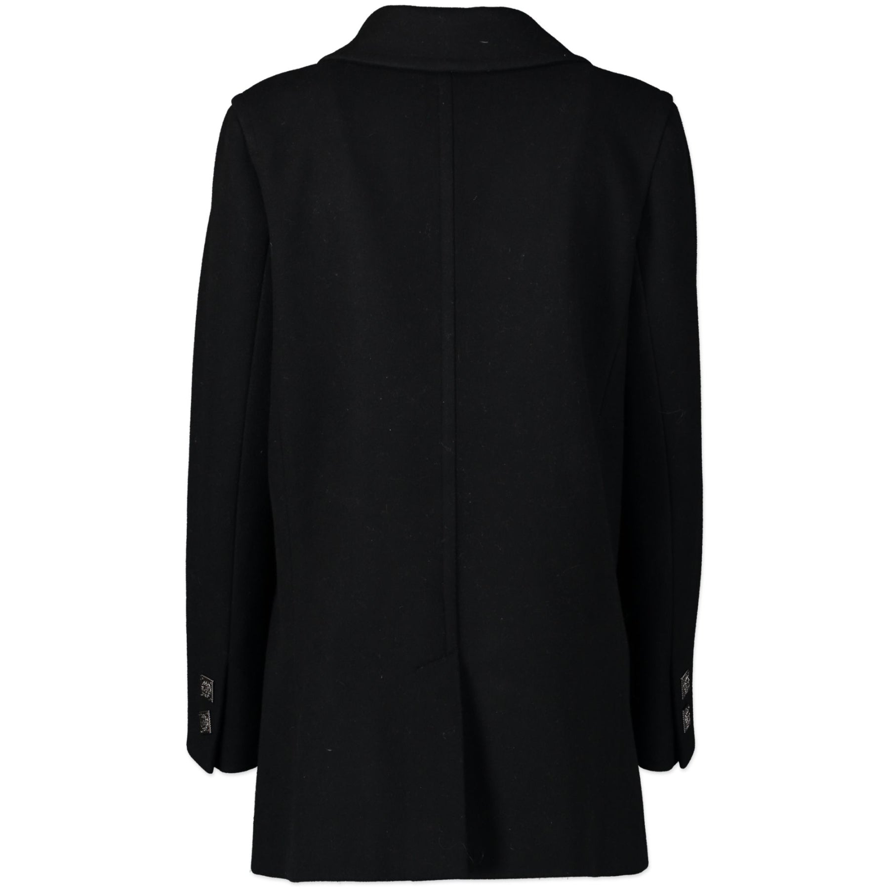 Chanel Black Wool Coat pour le meilleur prix chez Labellov à Anvers