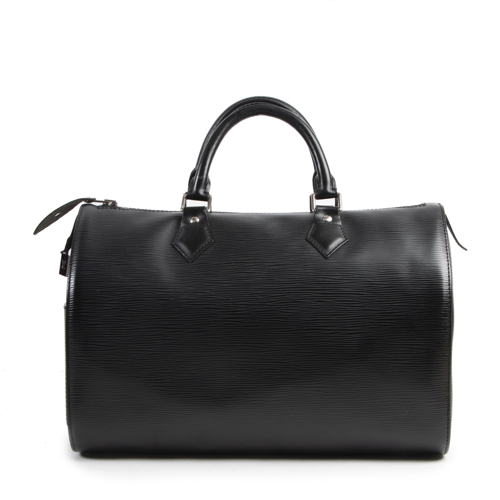 shop safe online Louis Vuitton Black Epi Speedy 35 Bag