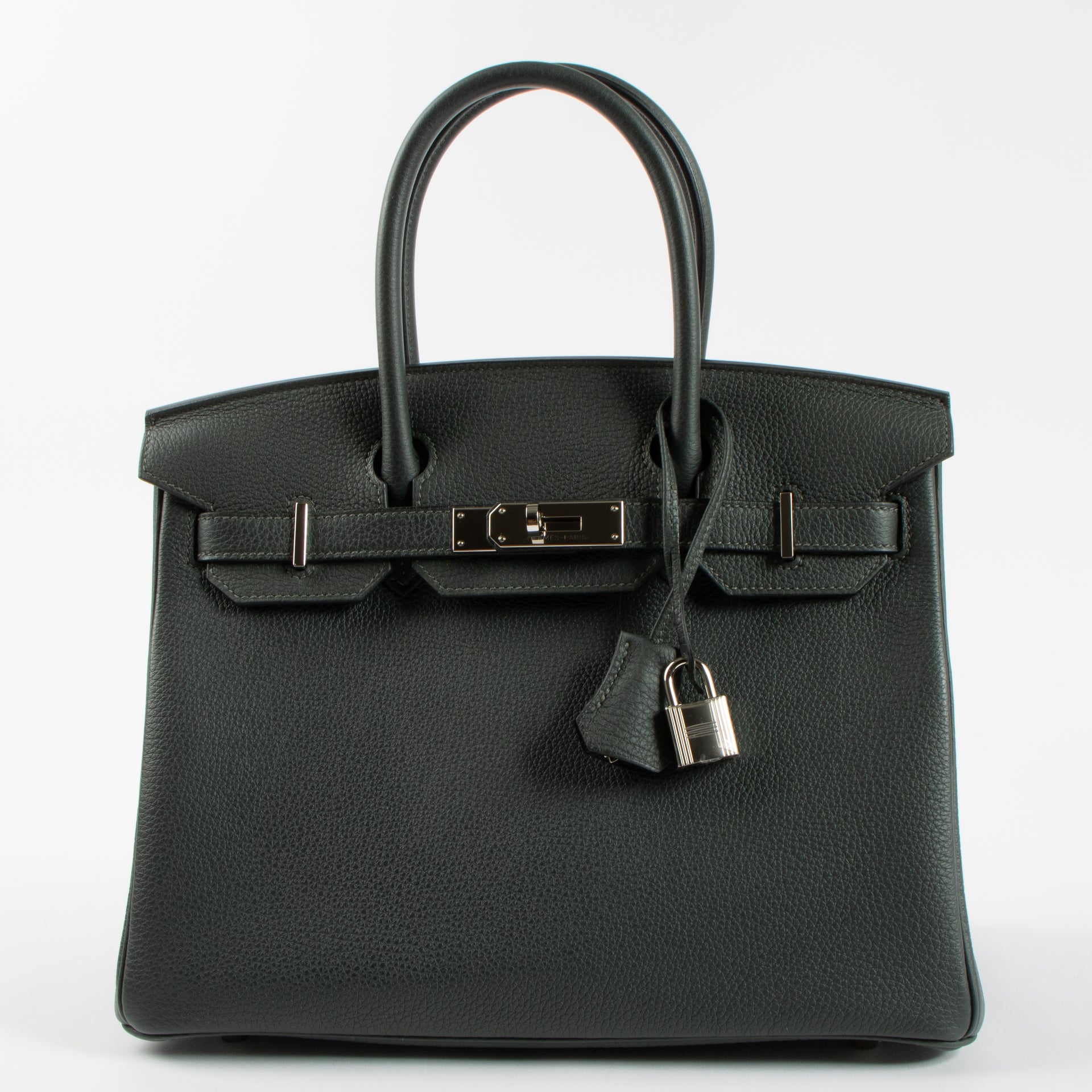 Hermès Birkin 30 New Vert Fonce Togo PHW
