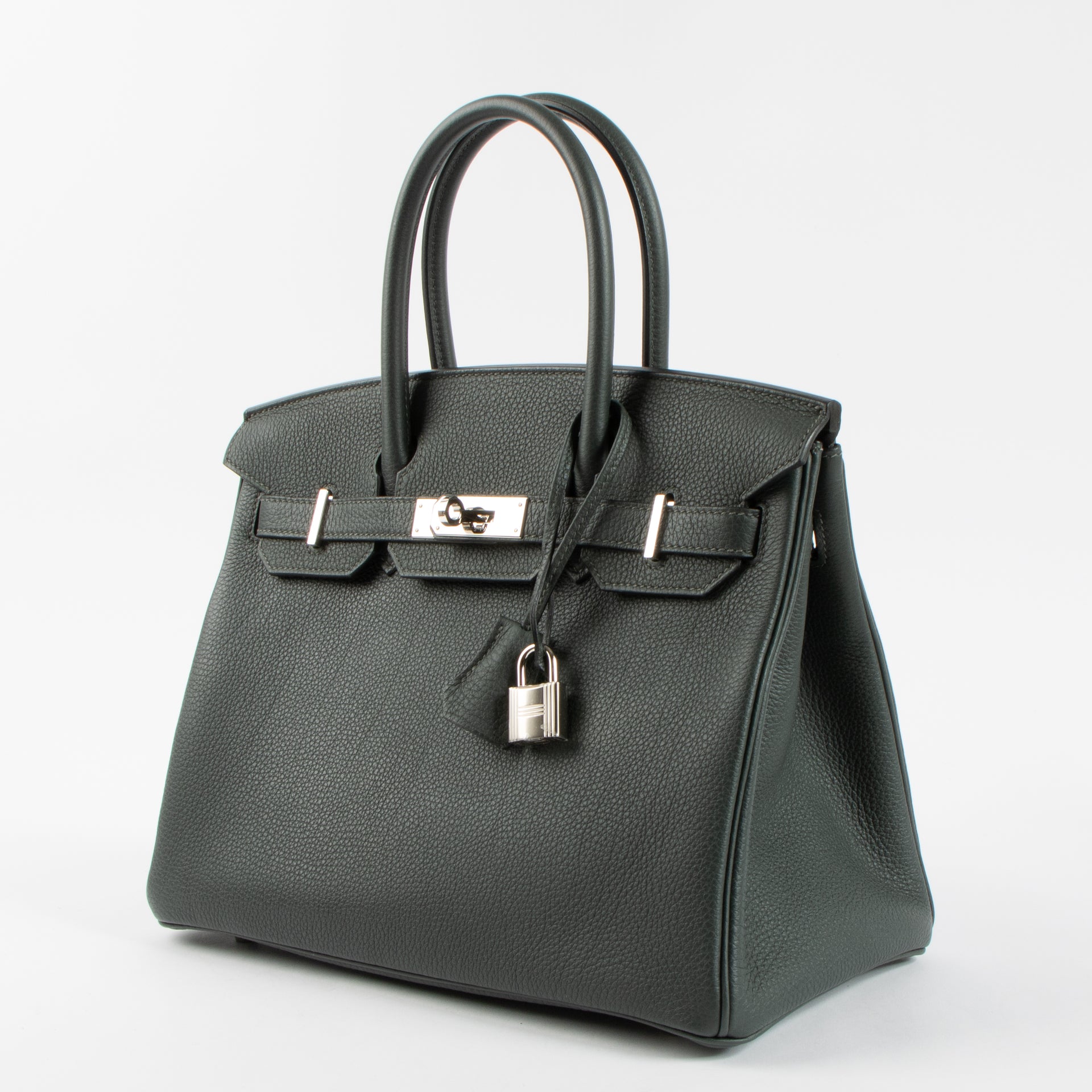 Hermès Birkin 30 New Vert Fonce Togo PHW