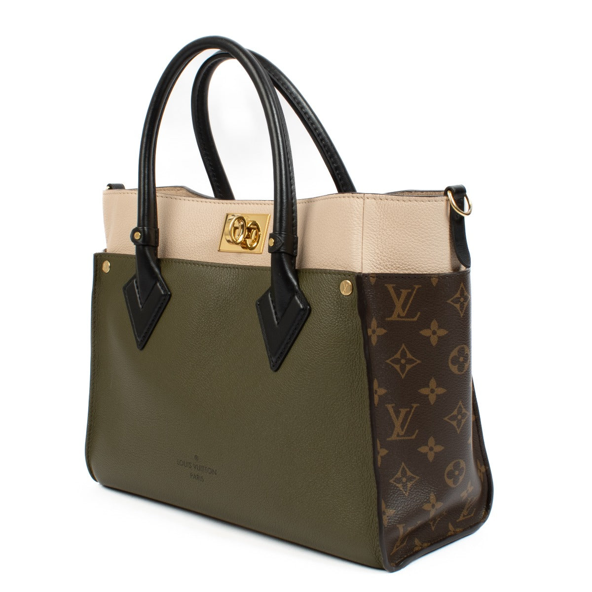 Louis Vuitton On My Side MM Vert Militaire
