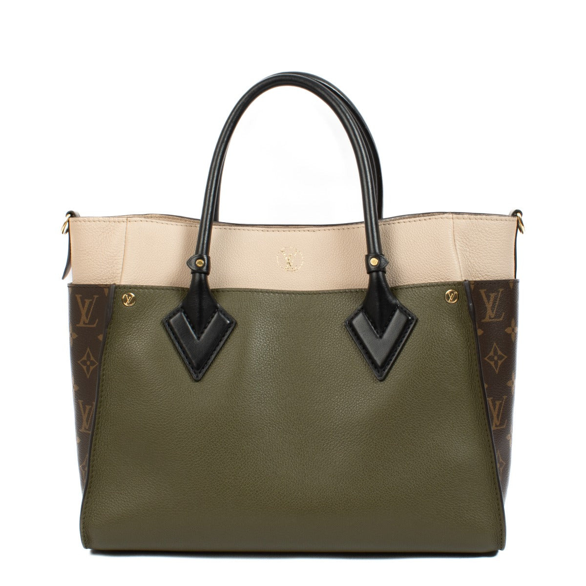 Louis Vuitton On My Side MM Vert Militaire