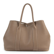 authentic second hand Hermès Garden Party 36 Etoupe Negonda at labellov.com