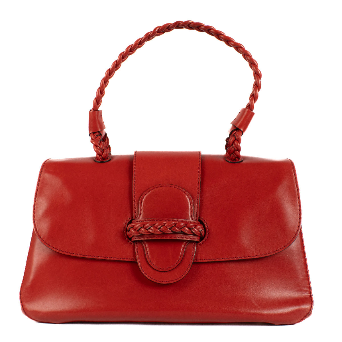 Valentino Garavani Red Leather Histoire Bag aan de beste prijs bij Labellov tweedehands luxe in Antwerpen en Knokke. We buy and sell your preloved designer bags.
