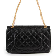 koop veilig online tegen de beste prijs Chanel Black Quilted Calfskin Reissue 226 Shoulder Bag