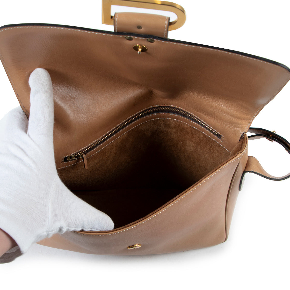 Delvaux Beige Shoulderbag