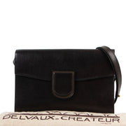 shop authentic vintage second hand Delvaux Black Crossbody at Labellov for the best price