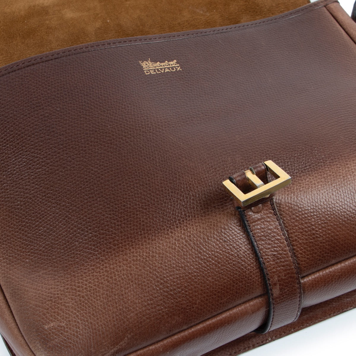 Delvaux Brown Shoulder Bag Buy this 100% authentic item here safely